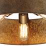 Nuvo Lighting Kettle 17" Wide Weathered Brass 3-Light Ceiling Light