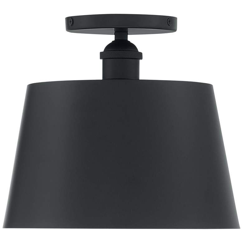 Image 6 Nuvo Lighting Motif 10" Wide Modern Black and Gold Ceiling Light more views