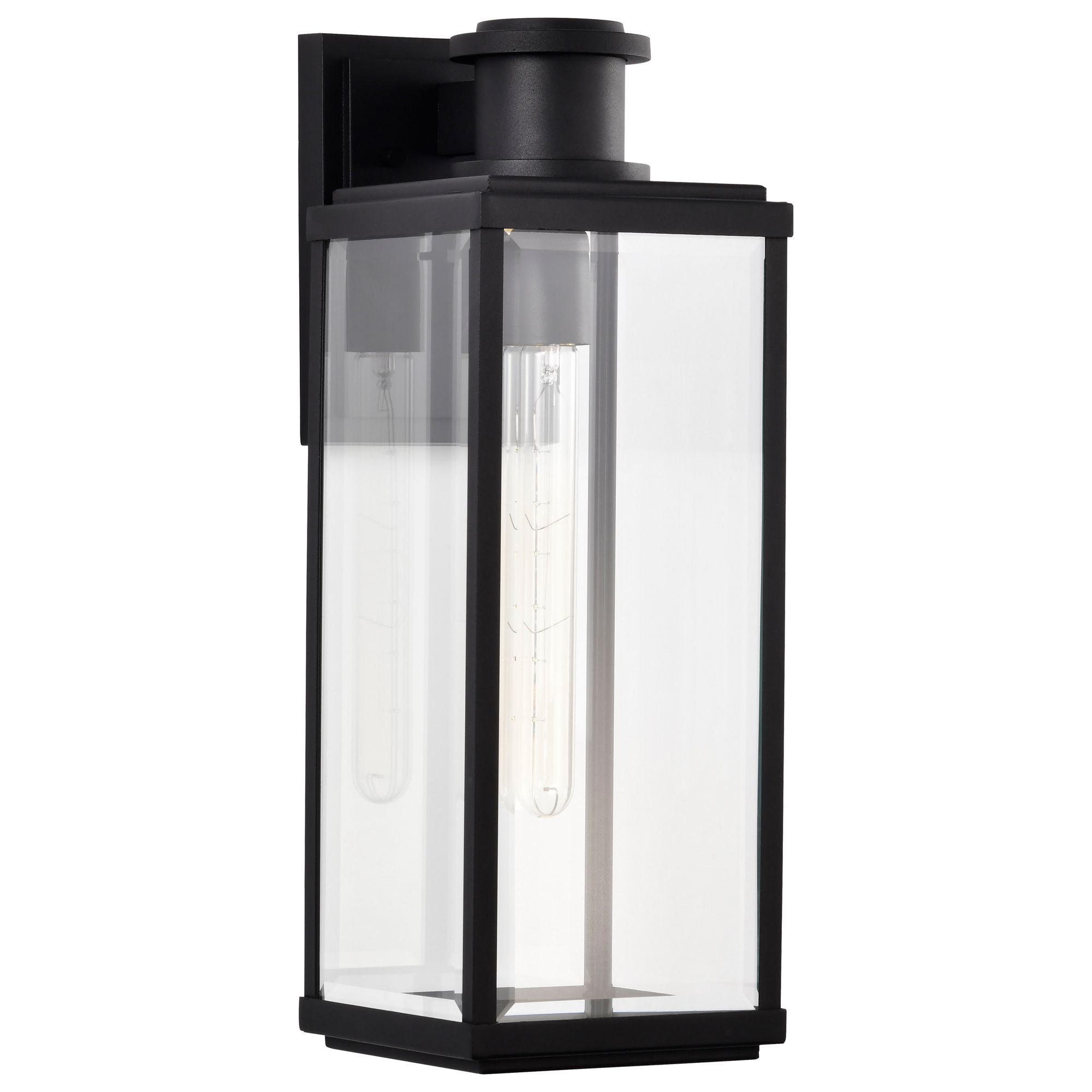 Image 5 Nuvo Luca 20" High Sand Black Large Outdoor Lantern more views