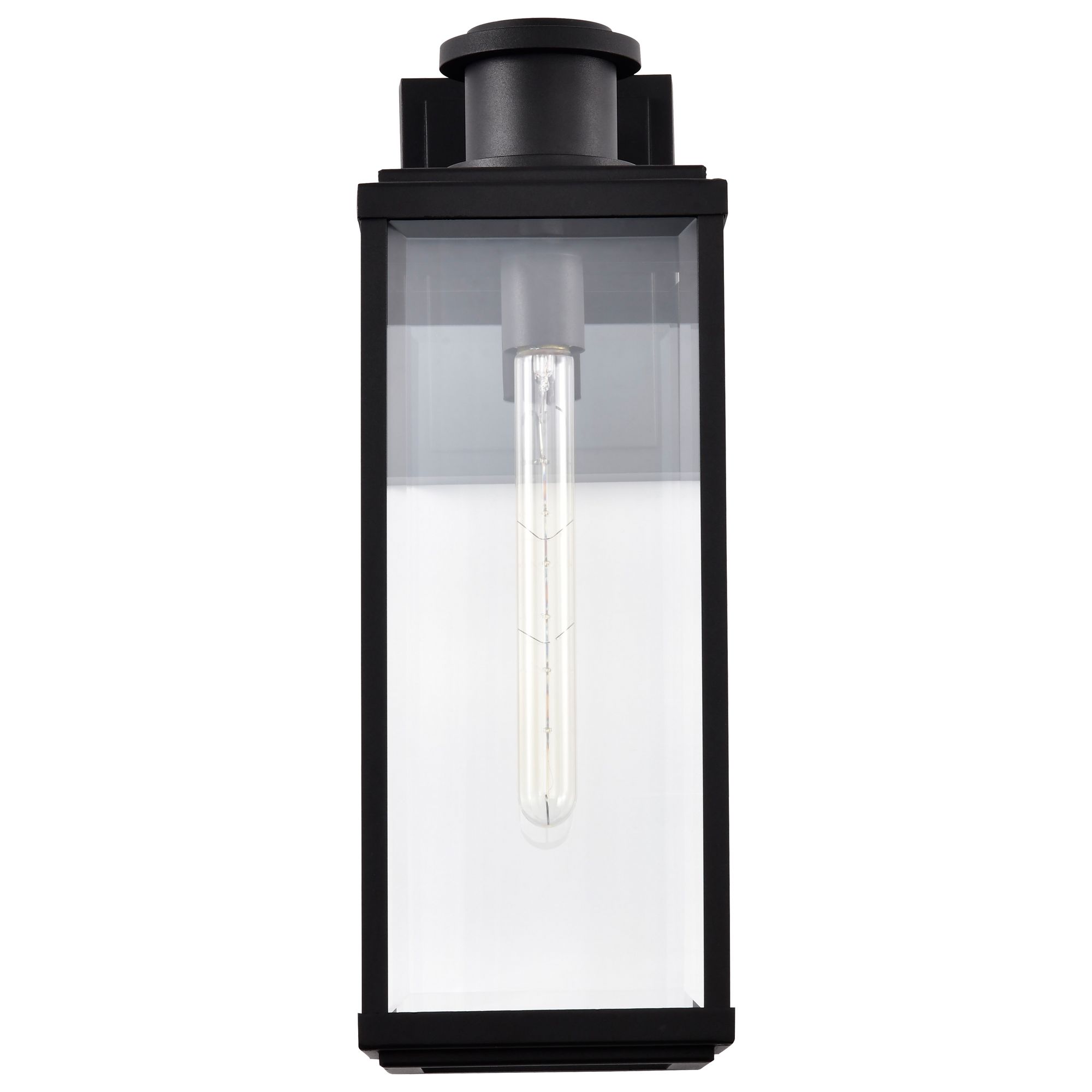 Image 7 Nuvo Luca 20" High Sand Black Large Outdoor Lantern more views