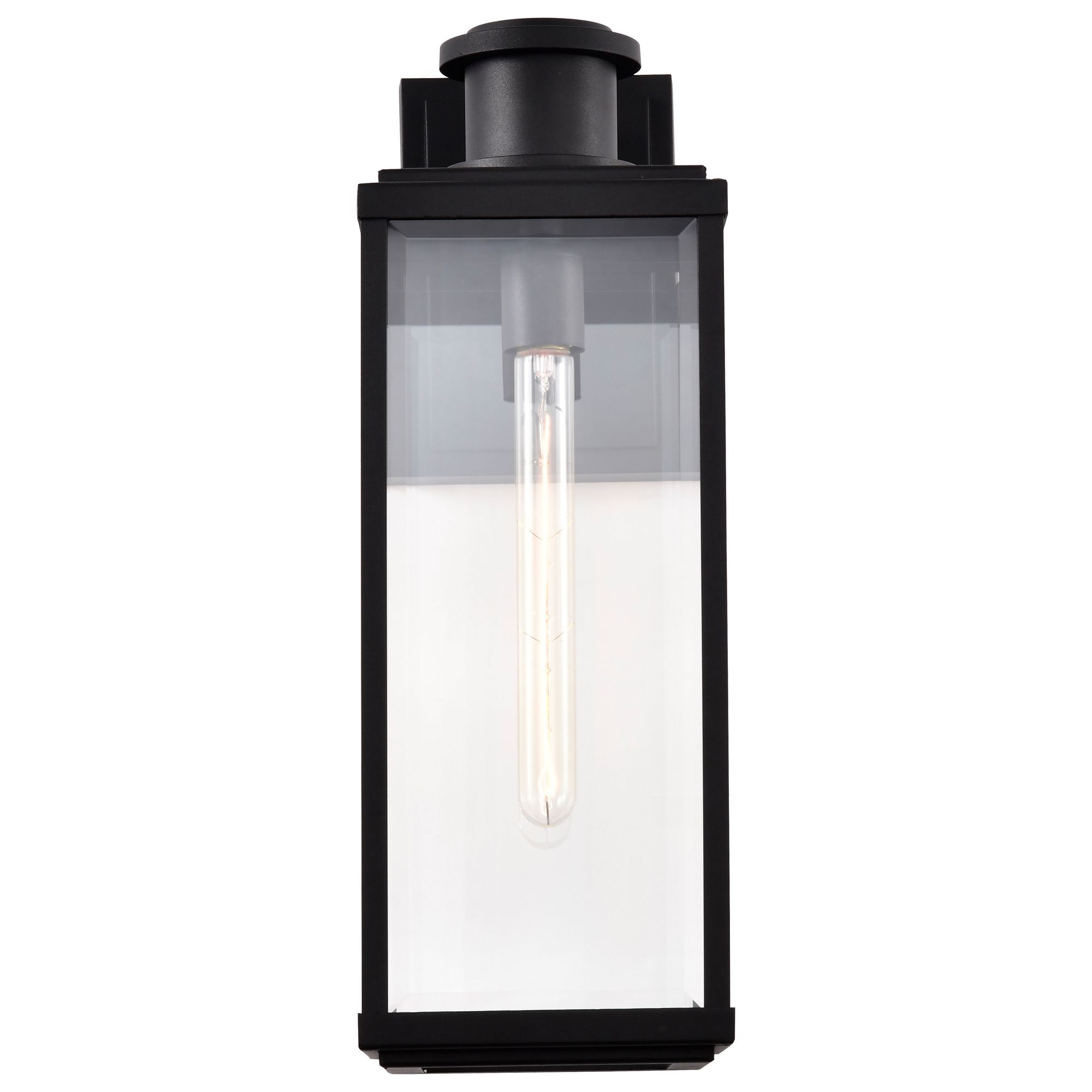 Nuvo Luca 20" High Sand Black Large Outdoor Lantern