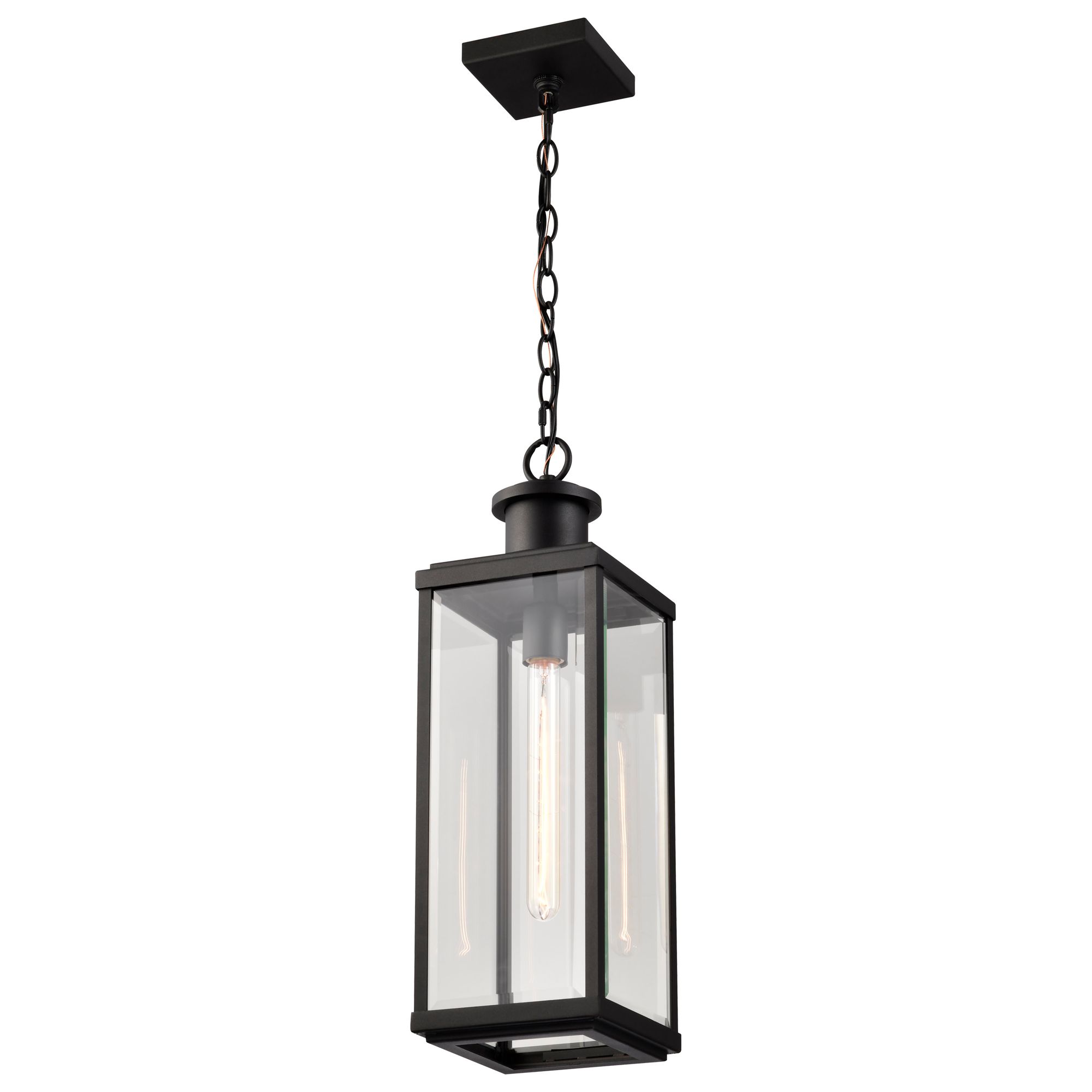 Image 4 Nuvo Luca 22 1/4" High Sand Black Hanging Pendant more views