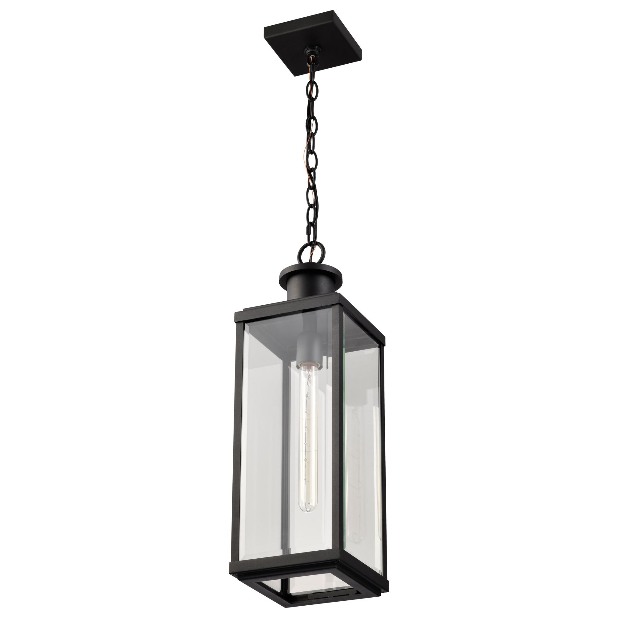 Image 5 Nuvo Luca 22 1/4" High Sand Black Hanging Pendant more views