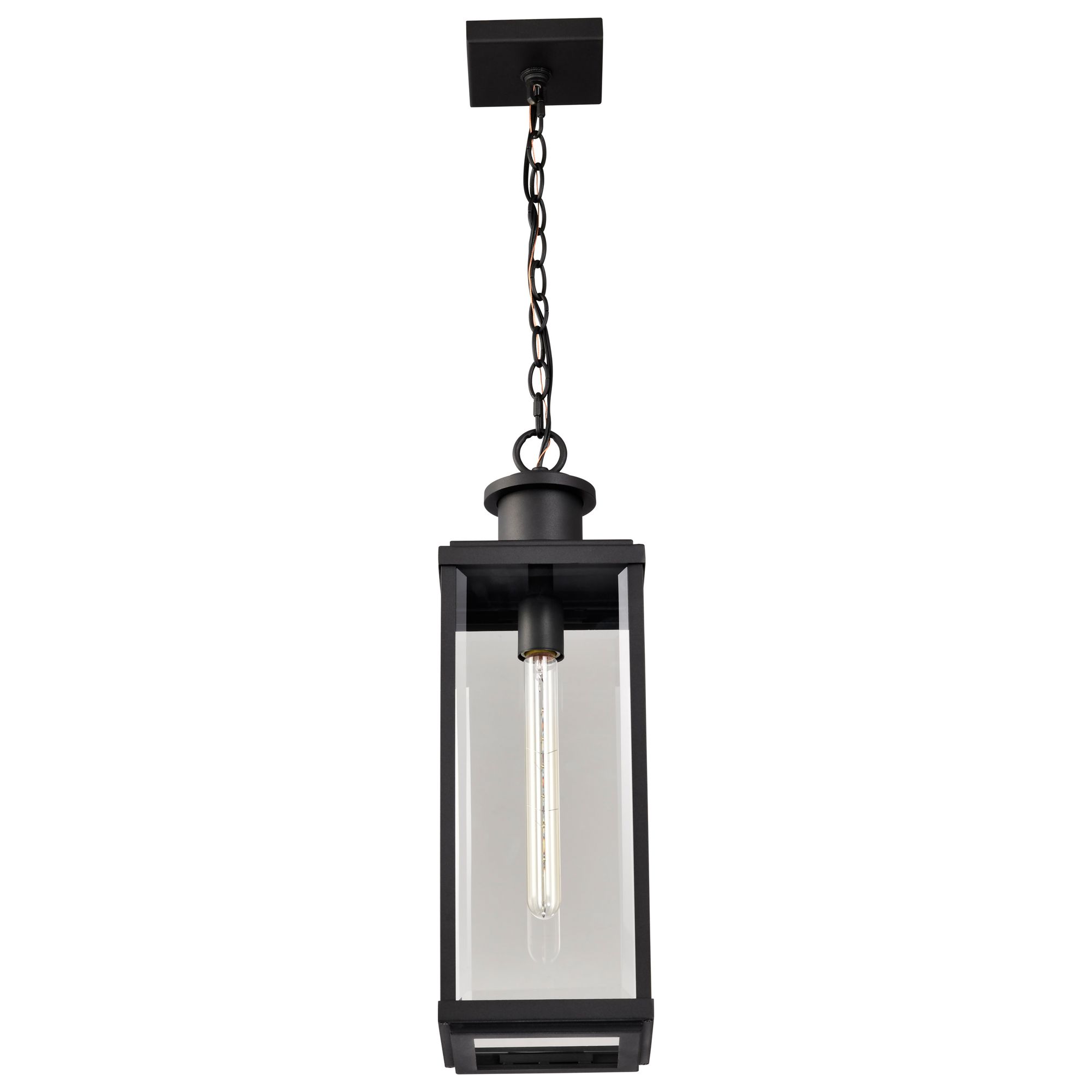 Image 7 Nuvo Luca 22 1/4" High Sand Black Hanging Pendant more views