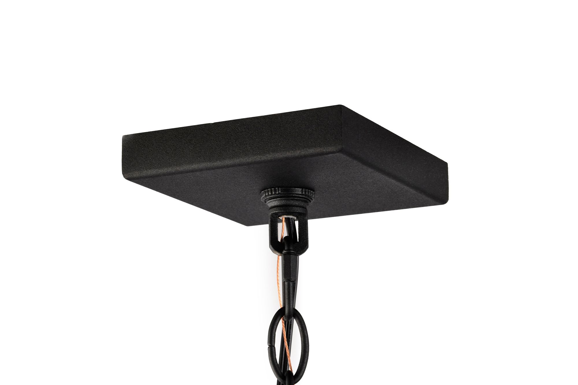 Nuvo Luca 22 1/4" High Sand Black Hanging Pendant