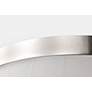 7_Nuvo Lune 16" Wide Brushed Nickel 3 Light Flush Mount more views
