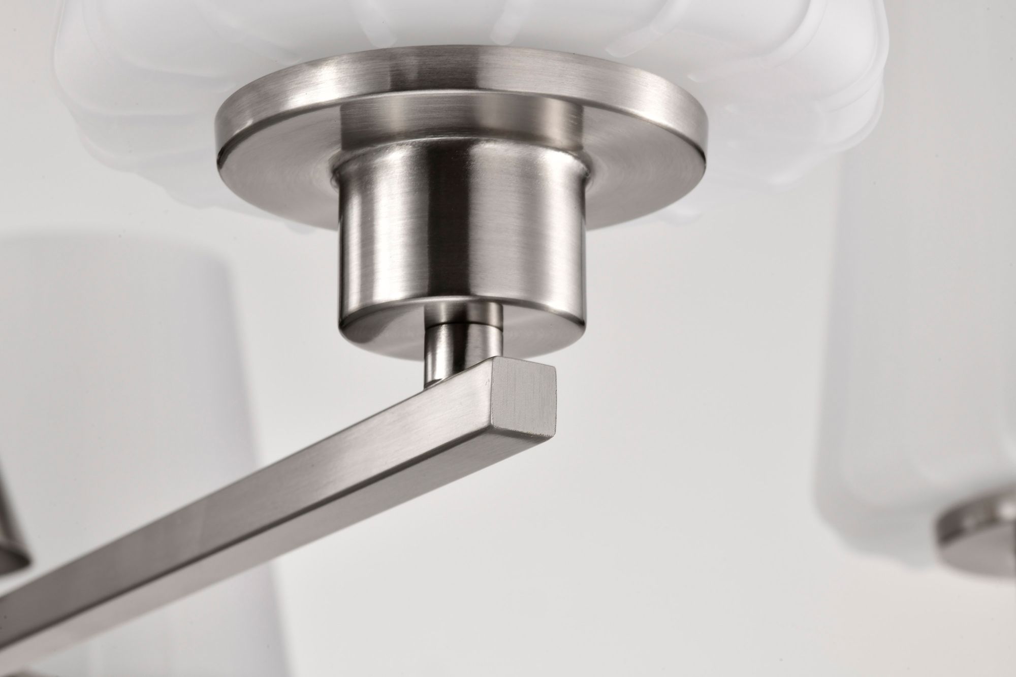 Nuvo Lune 30" Wide Brushed Nickel 5 Light Chandelier