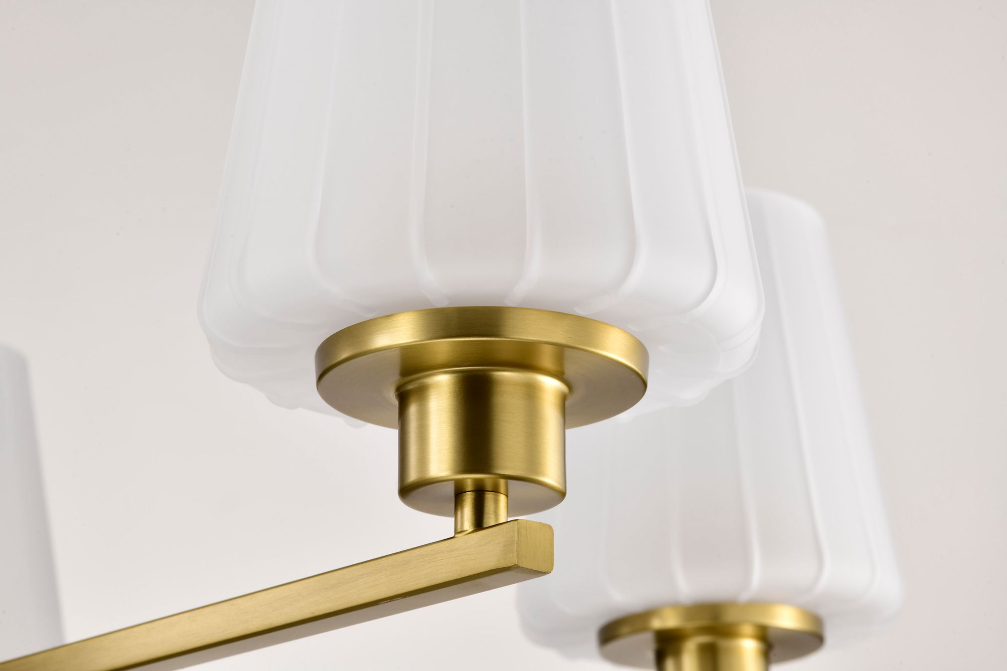 Nuvo Lune 30" Wide Vintage Brass 5 Light Chandelier