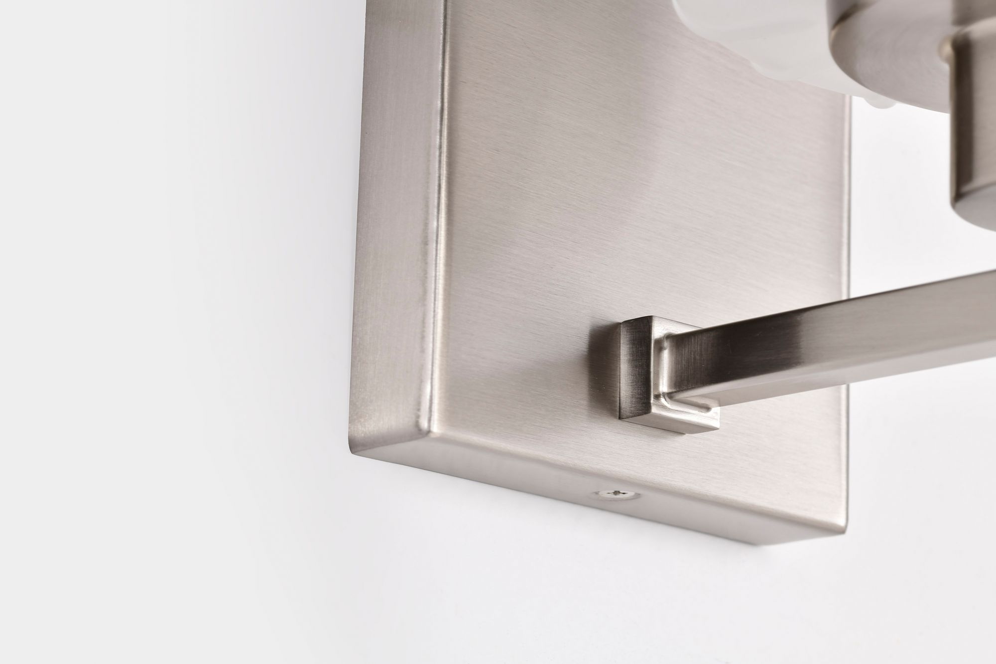 Nuvo Lune 8 3/4" High Brushed Nickel 1 Light Vanity