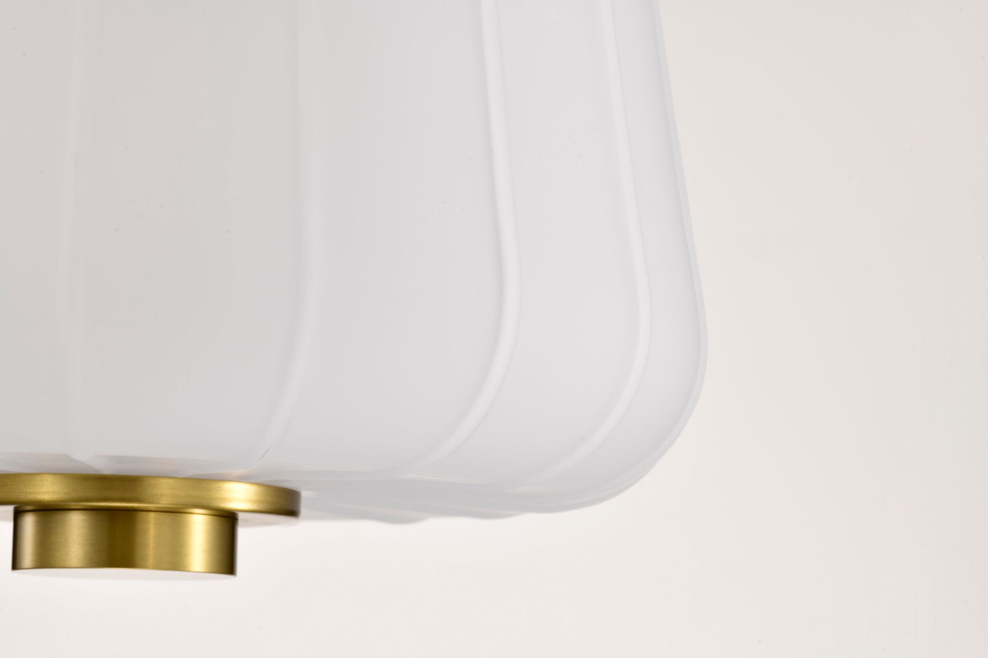 Nuvo Lune 8" Wide Vintage Brass Mini Pendant