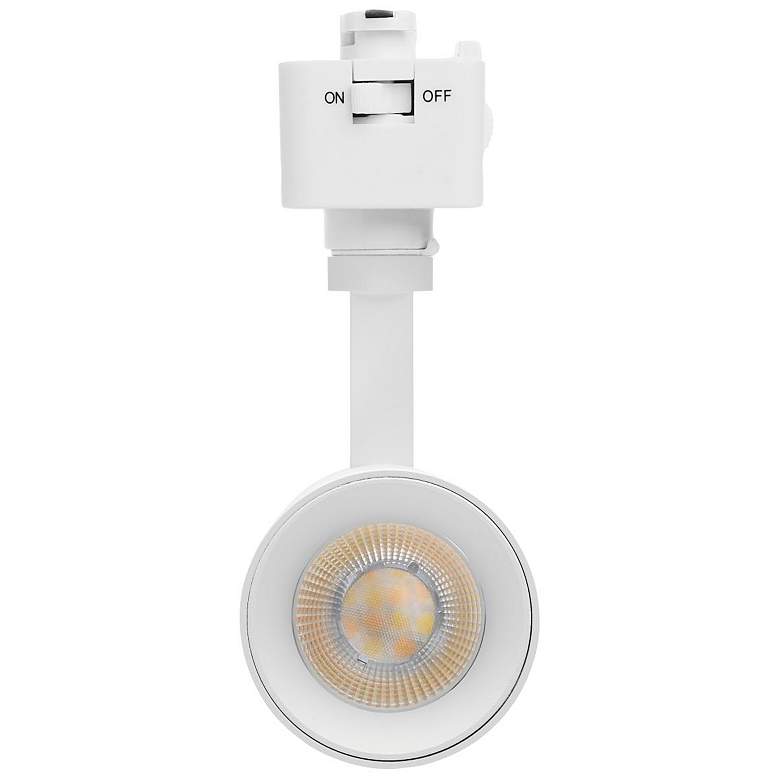 Image 2 Nuvo Matte White 10W CCT LED Track Head 48 degree J-Style more views