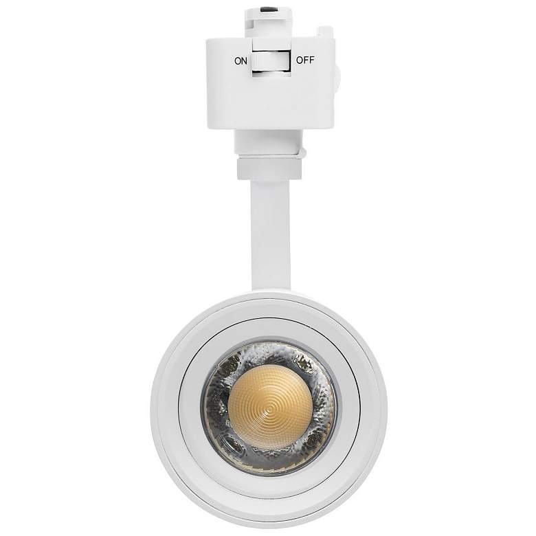 Image 2 Nuvo Matte White 15W Beam Adjustable Track Head J-Style more views