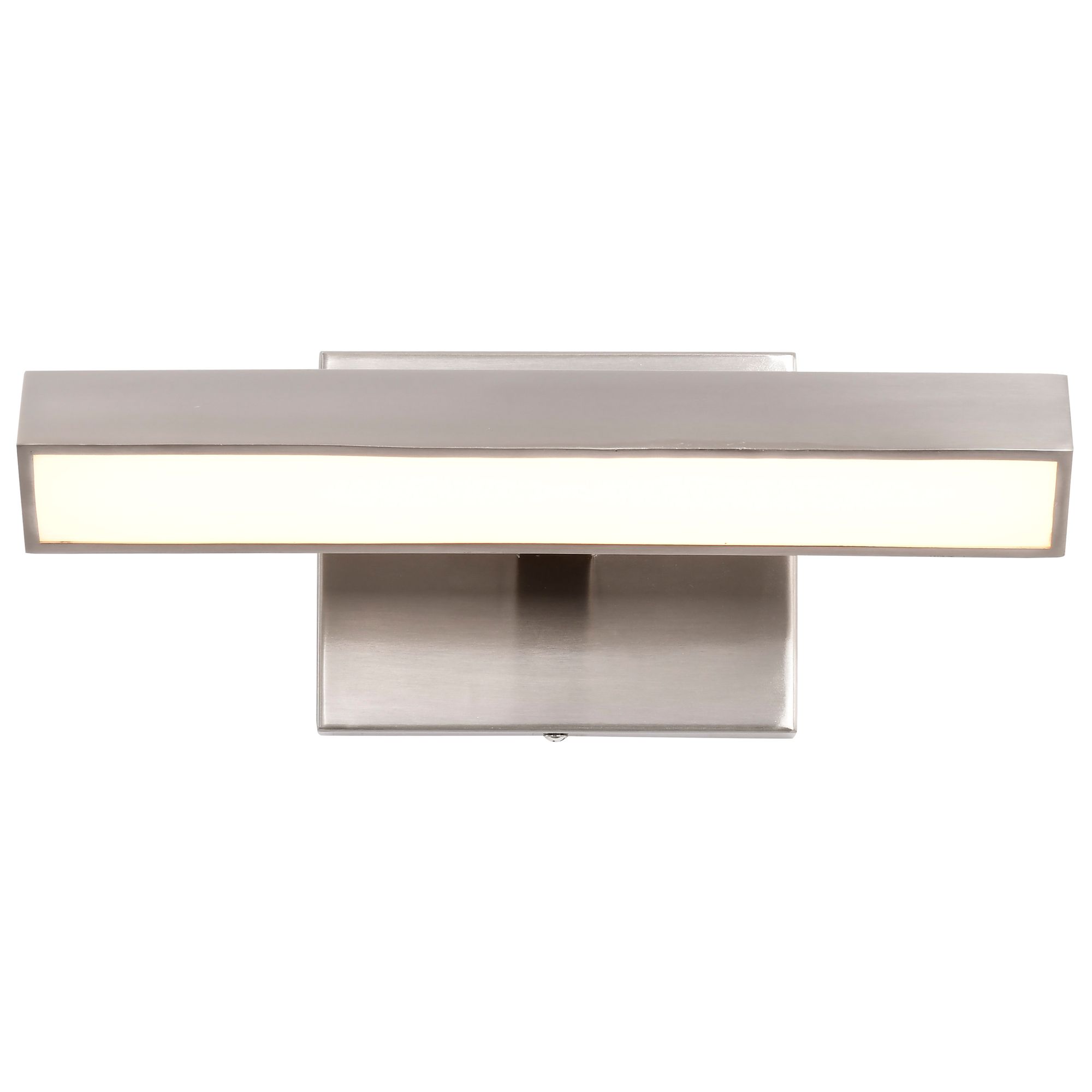 Nuvo Mila 12" Brushed Nickel LED Picture Light - 3 CCT Selectable