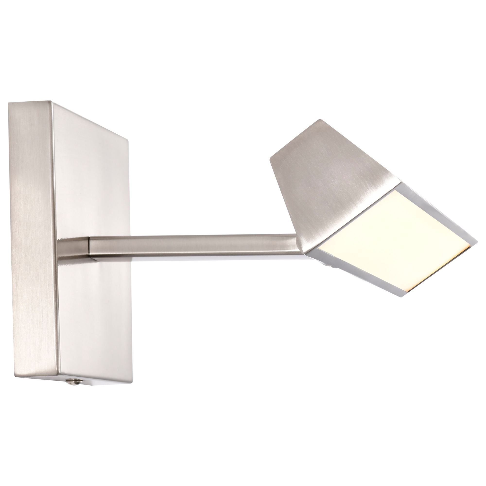Nuvo Mila 12" Brushed Nickel LED Picture Light - 3 CCT Selectable