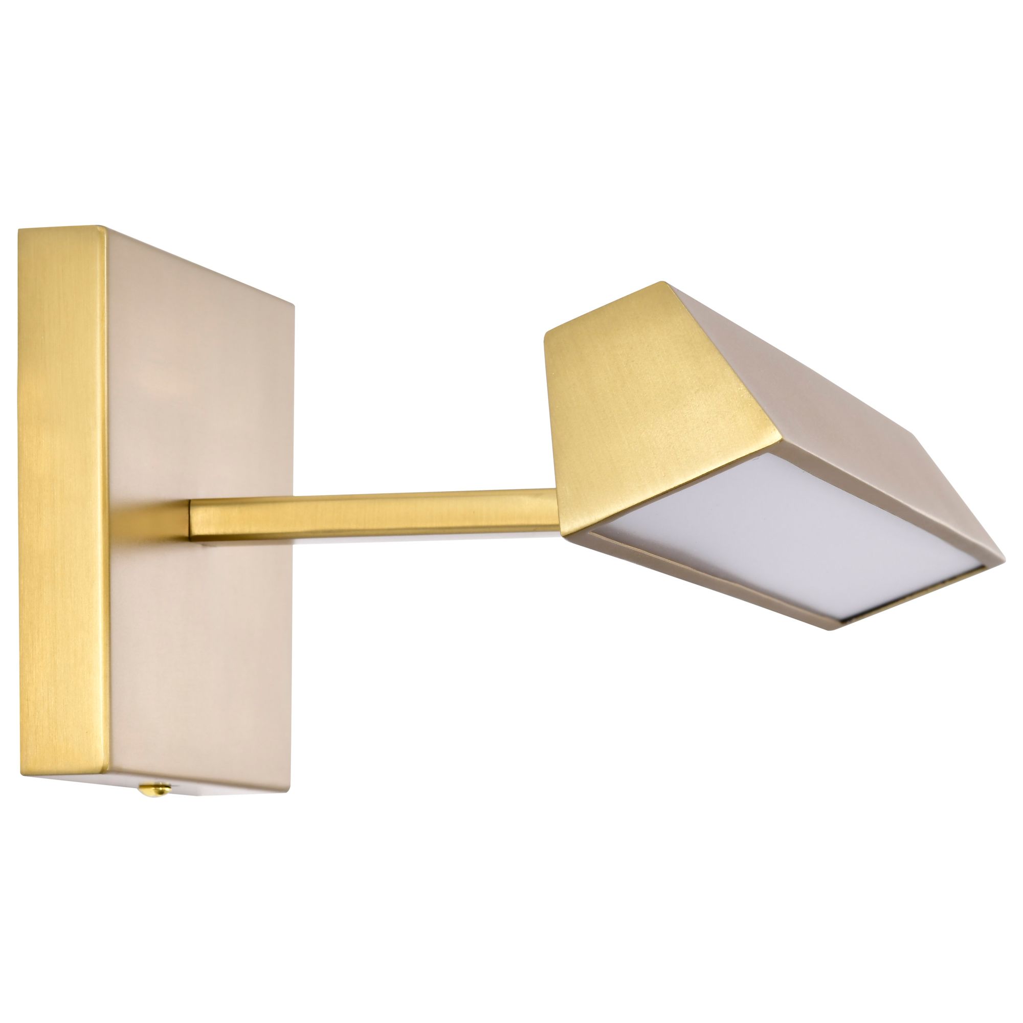 Nuvo Mila 12" Vintage Brass LED Picture Light - 3 CCT Selectable