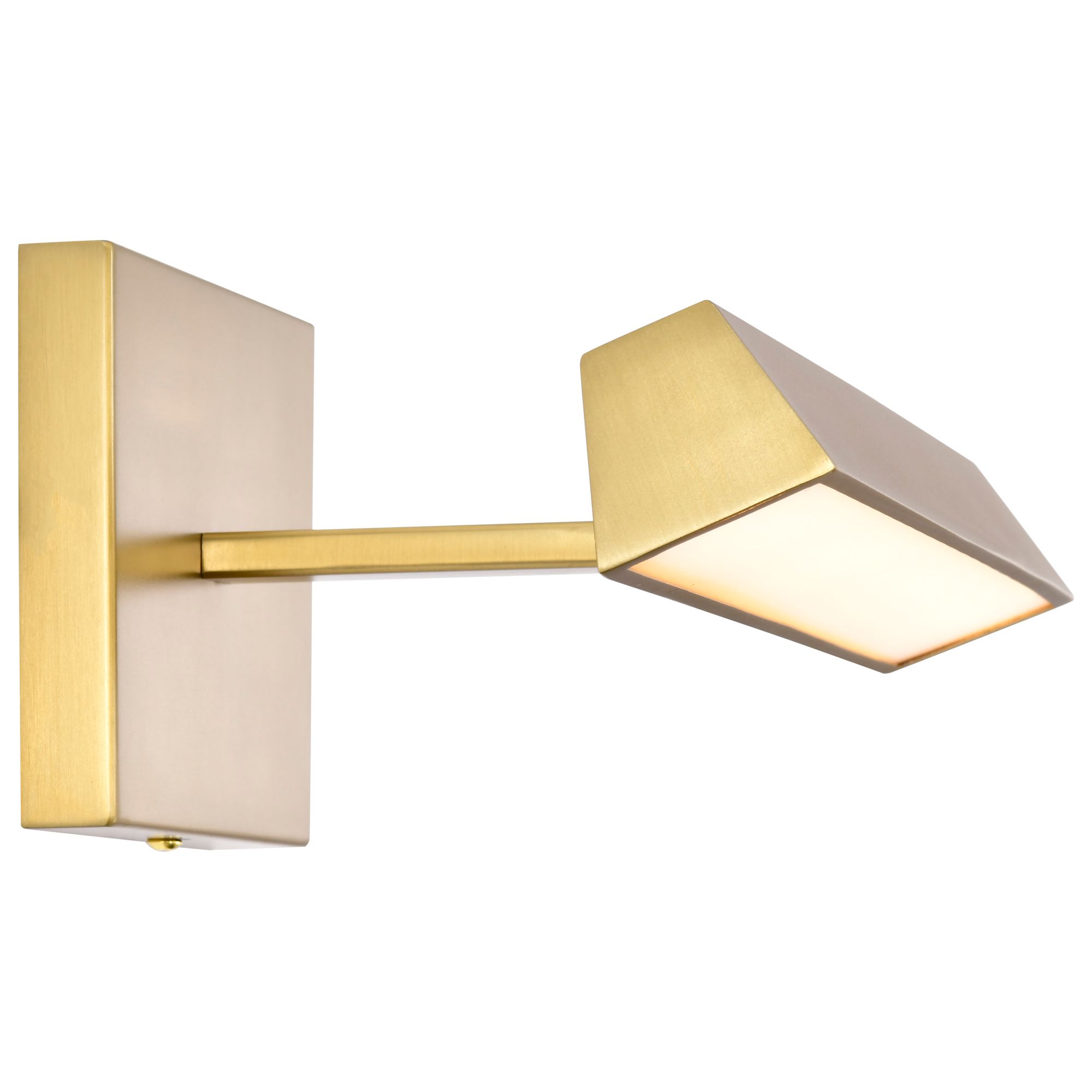 Nuvo Mila 12" Vintage Brass LED Picture Light - 3 CCT Selectable