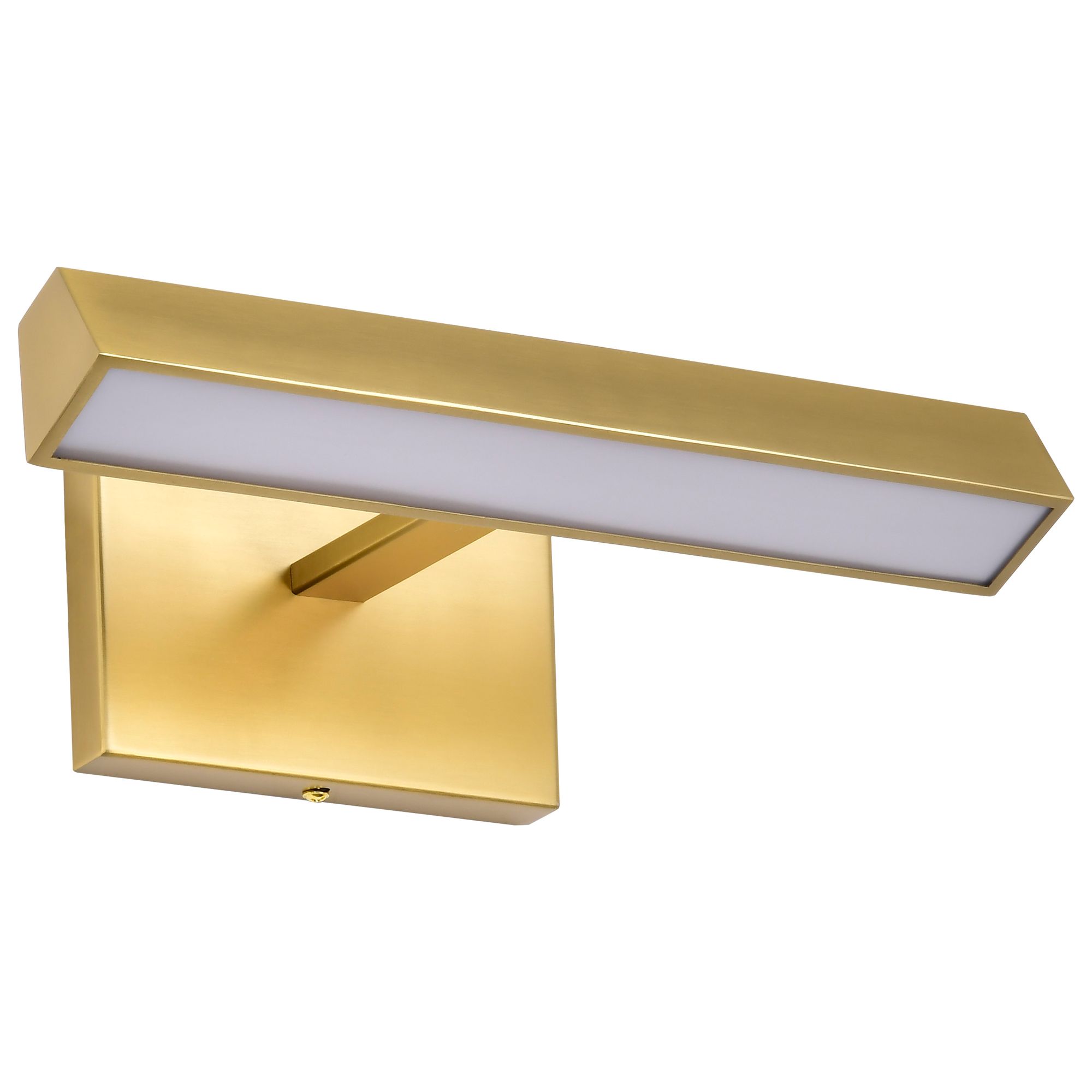 Image 2 Nuvo Mila 12" Vintage Brass LED Picture Light - 3 CCT Selectable more views