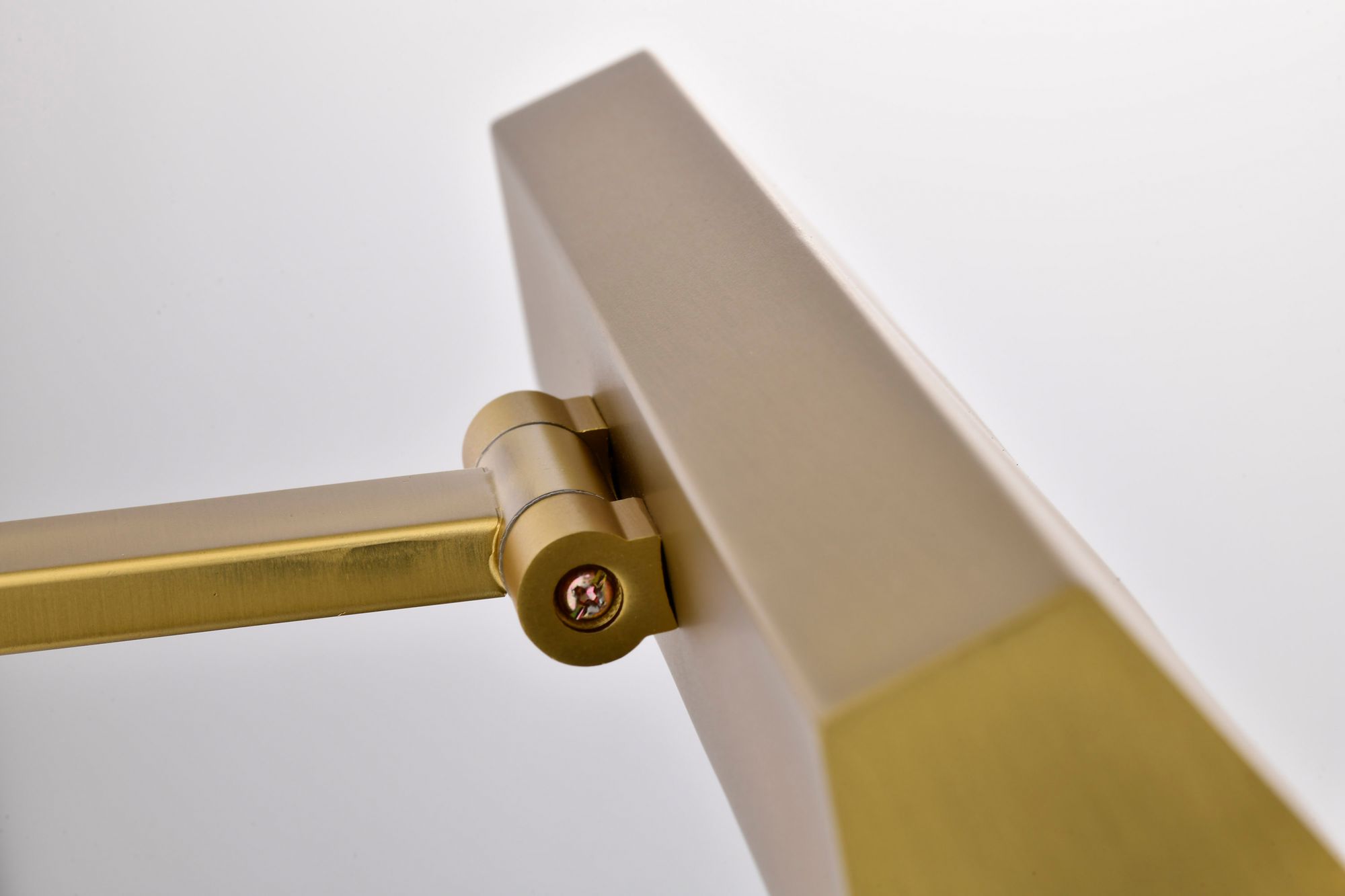 Nuvo Mila 12" Vintage Brass LED Picture Light - 3 CCT Selectable