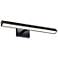 Nuvo Mila 24" Black LED Picture Light - 3 CCT Selectable