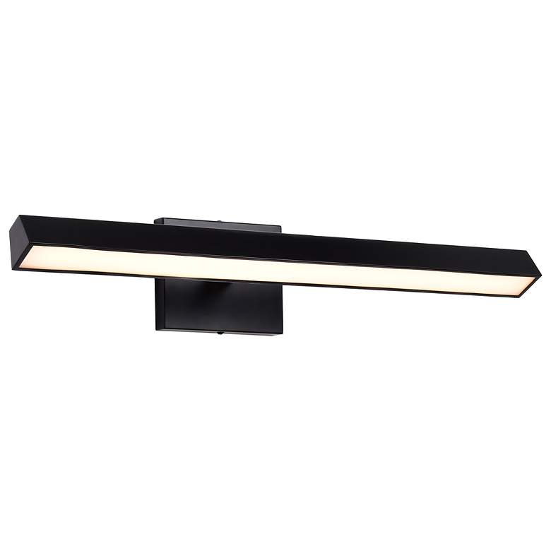 Image 4 Nuvo Mila 24" Black LED Picture Light - 3 CCT Selectable more views