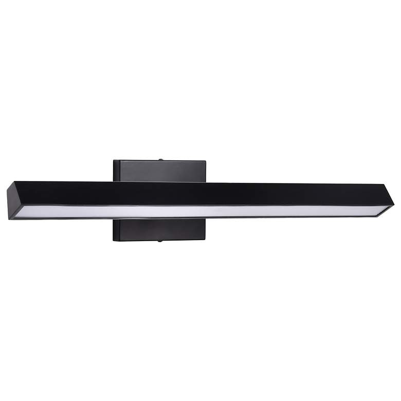 Image 5 Nuvo Mila 24" Black LED Picture Light - 3 CCT Selectable more views