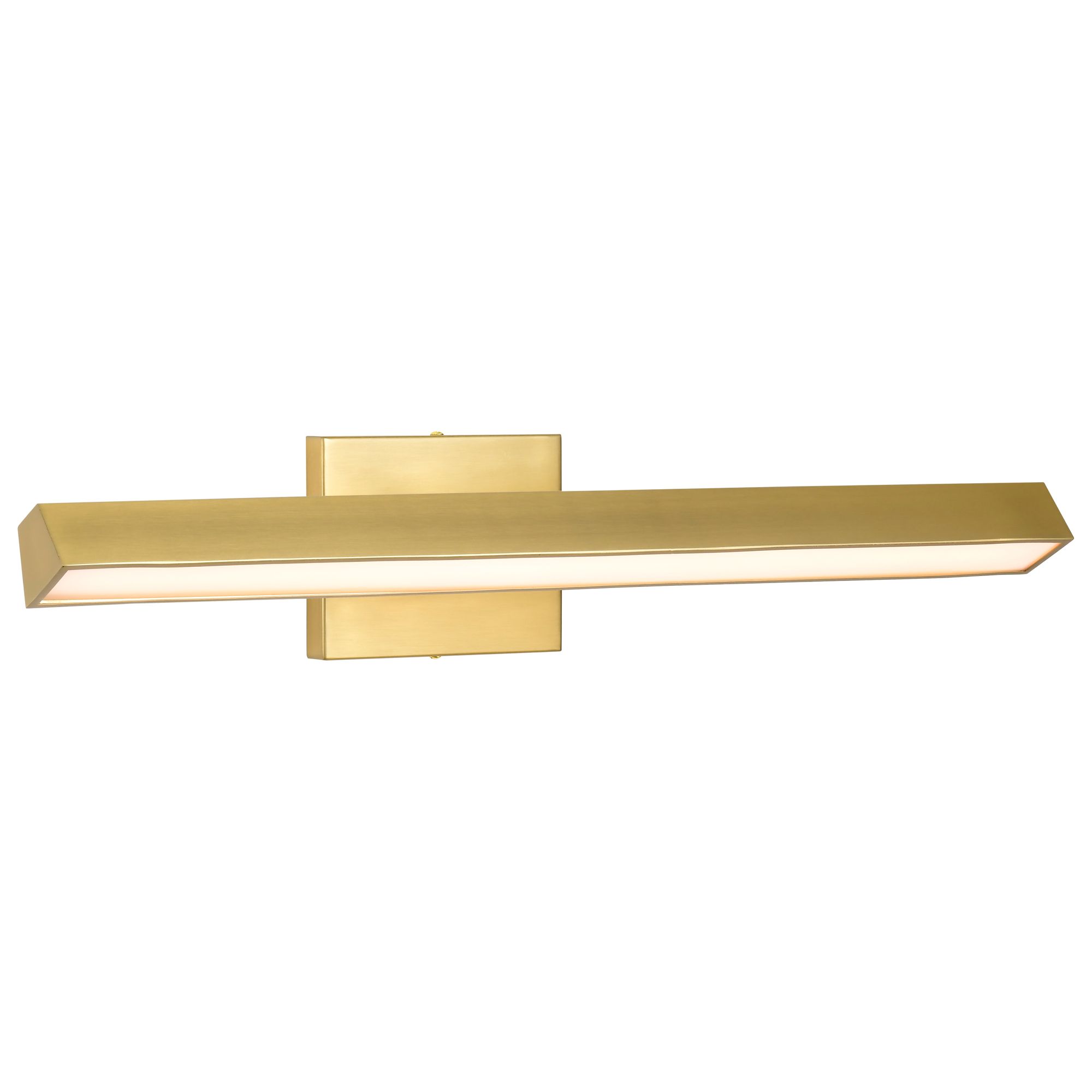 Image 6 Nuvo Mila 24" Vintage Brass LED Picture Light - 3 CCT Selectable more views