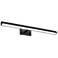 Nuvo Mila 36" Wide Black LED Picture Light - 3 CCT Selectable