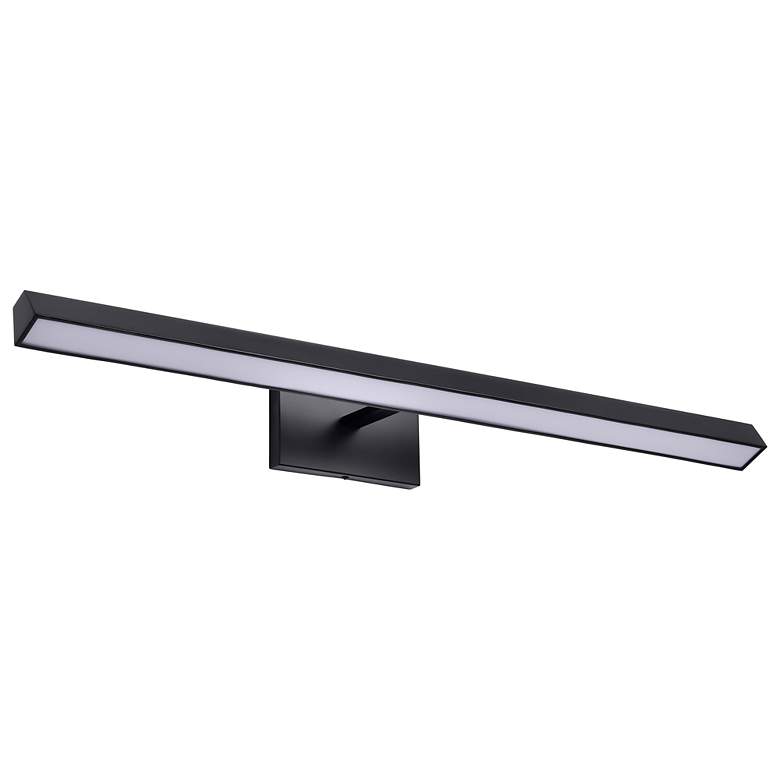 Image 2 Nuvo Mila 36" Wide Black LED Picture Light - 3 CCT Selectable more views