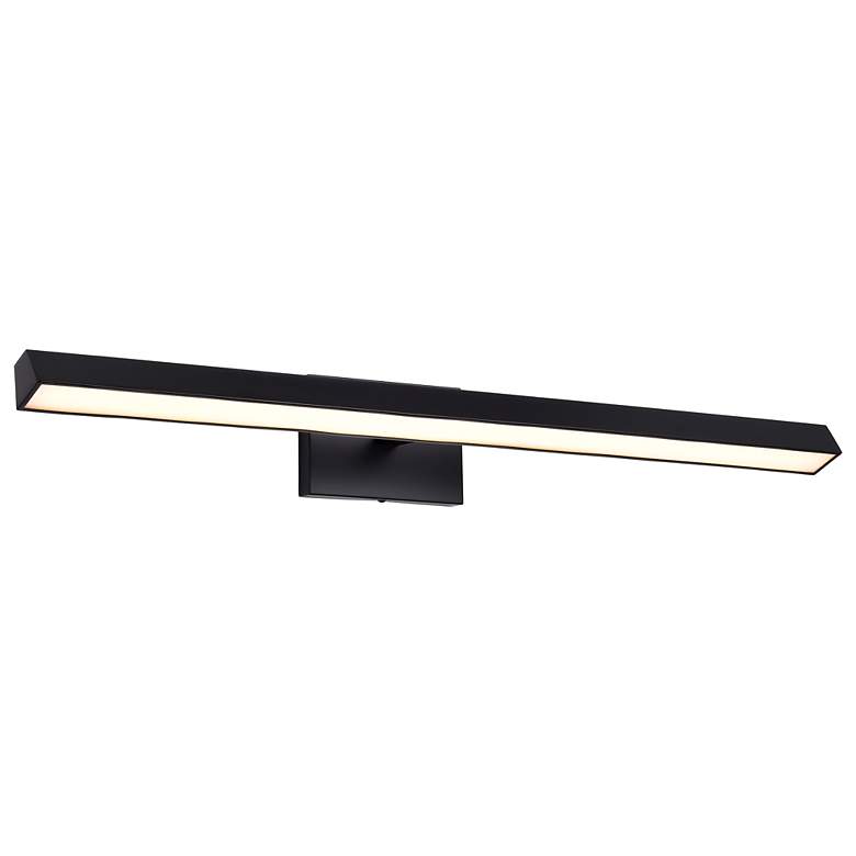 Image 4 Nuvo Mila 36" Wide Black LED Picture Light - 3 CCT Selectable more views