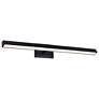 4_Nuvo Mila 36" Wide Black LED Picture Light - 3 CCT Selectable more views