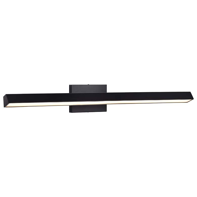 Image 6 Nuvo Mila 36" Wide Black LED Picture Light - 3 CCT Selectable more views