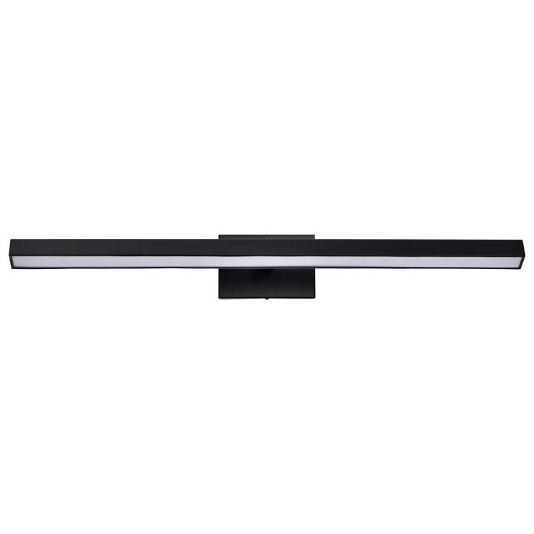 Image 7 Nuvo Mila 36" Wide Black LED Picture Light - 3 CCT Selectable more views