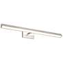 1_Nuvo Mila 36" Wide Brushed Nickel LED Picture Light - 3 CCT Selectable