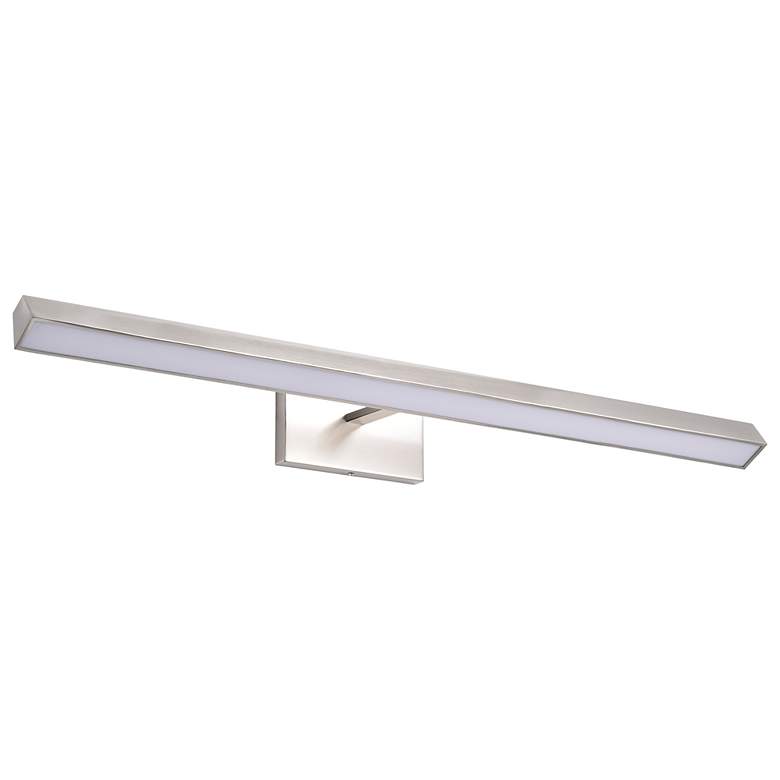 Image 2 Nuvo Mila 36" Wide Brushed Nickel LED Picture Light - 3 CCT Selectable more views