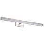 2_Nuvo Mila 36" Wide Brushed Nickel LED Picture Light - 3 CCT Selectable more views
