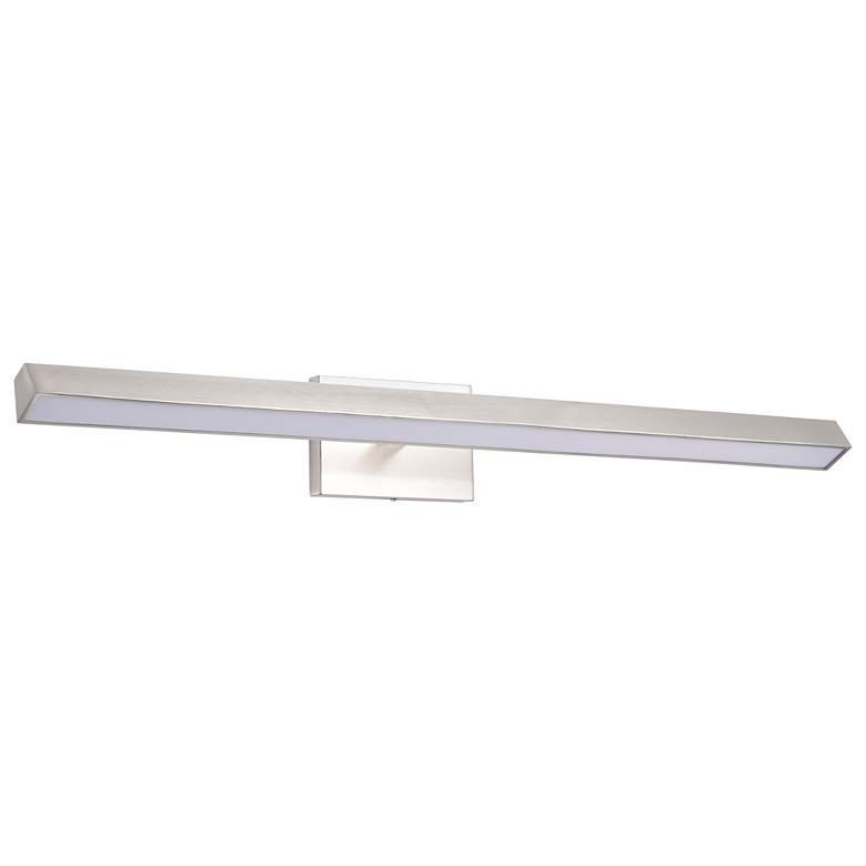 Image 3 Nuvo Mila 36" Wide Brushed Nickel LED Picture Light - 3 CCT Selectable more views