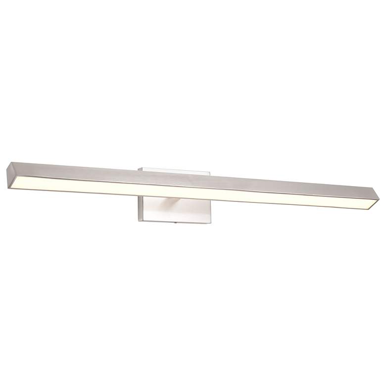 Image 4 Nuvo Mila 36" Wide Brushed Nickel LED Picture Light - 3 CCT Selectable more views