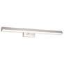 4_Nuvo Mila 36" Wide Brushed Nickel LED Picture Light - 3 CCT Selectable more views