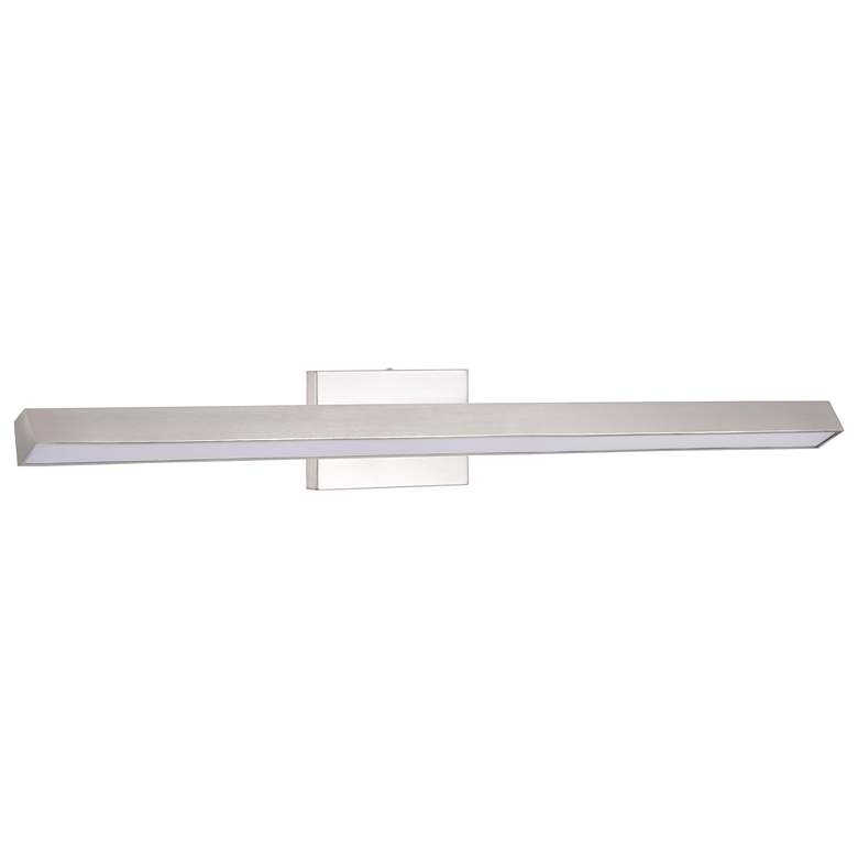 Image 5 Nuvo Mila 36" Wide Brushed Nickel LED Picture Light - 3 CCT Selectable more views