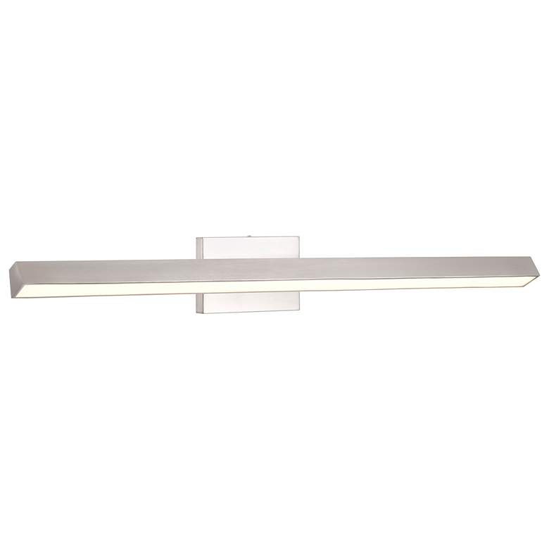 Image 6 Nuvo Mila 36" Wide Brushed Nickel LED Picture Light - 3 CCT Selectable more views