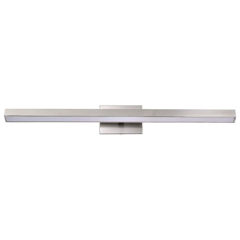 Image 7 Nuvo Mila 36" Wide Brushed Nickel LED Picture Light - 3 CCT Selectable more views