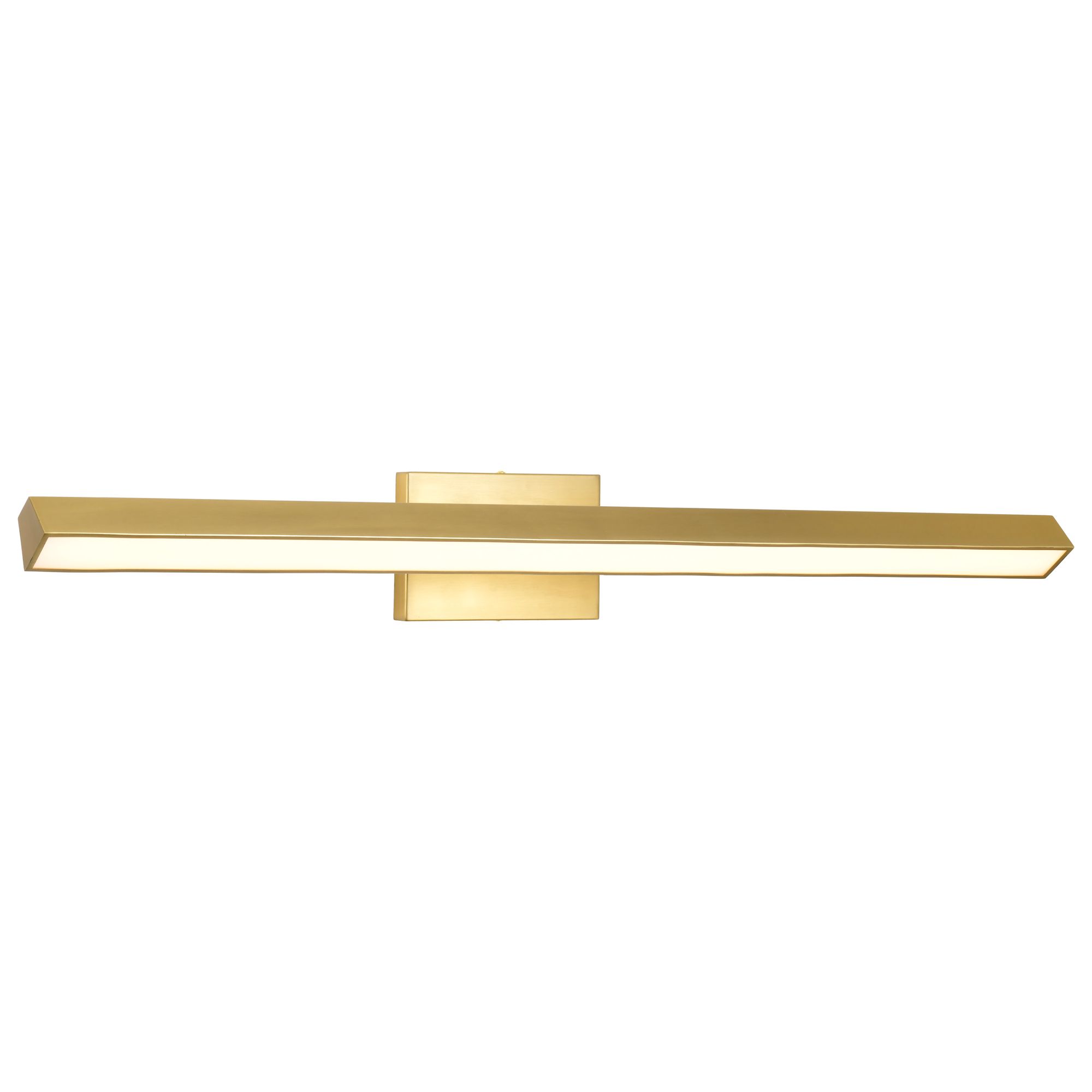 Image 6 Nuvo Mila 36" Wide Vintage Brass LED Picture Light - 3 CCT Selectable more views