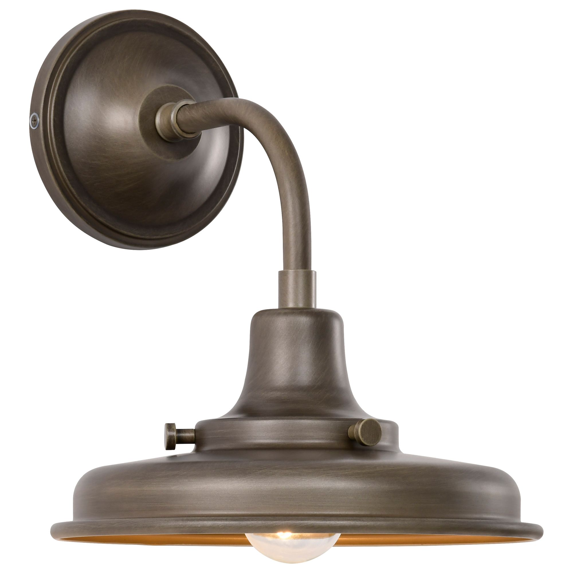 Image 4 Nuvo Morris 11 1/2" High Burnished Bronze Small Outdoor Lantern more views