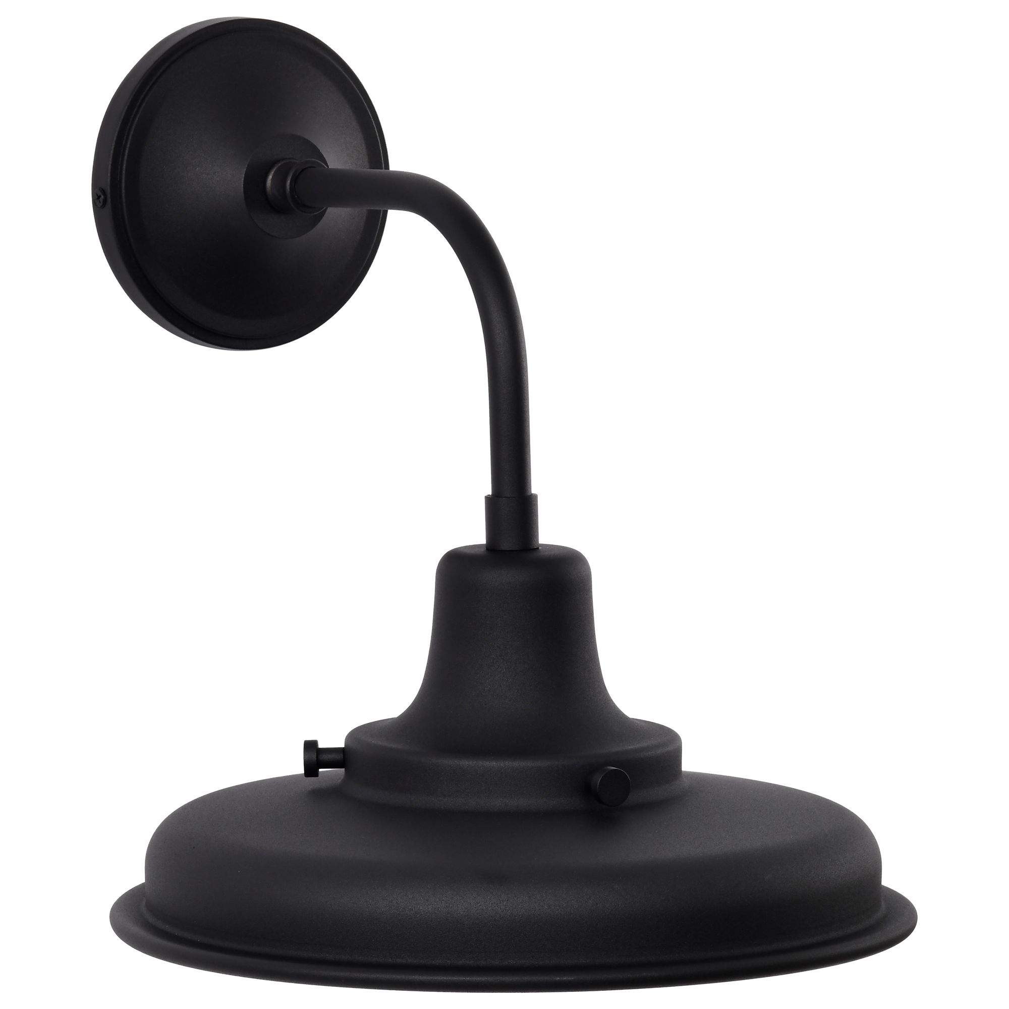 Image 5 Nuvo Morris 13 1/4" High Black Medium Outdoor Lantern more views