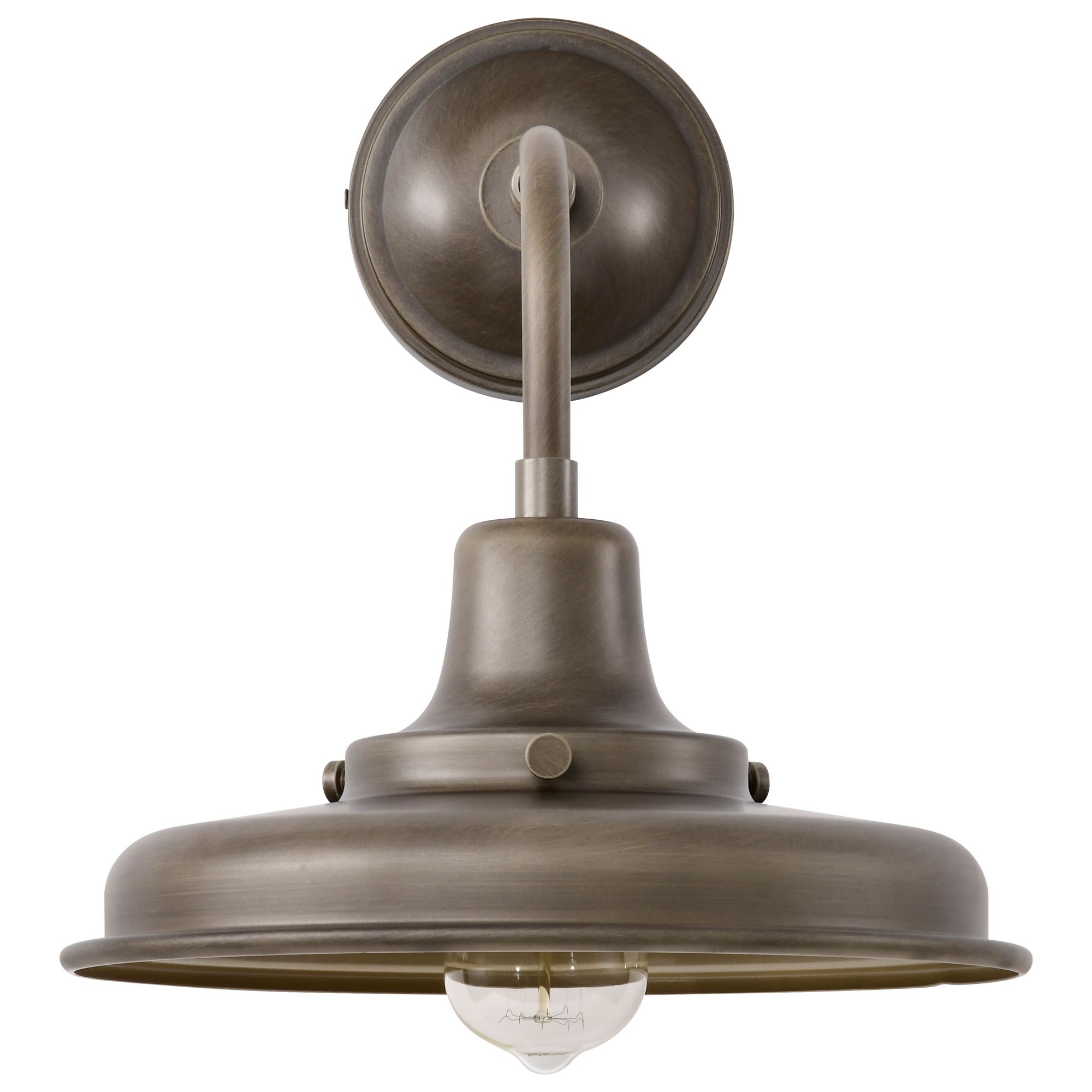 Image 7 Nuvo Morris 13 1/4" High Burnished Bronze Medium Outdoor Lantern more views