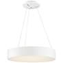 1_Nuvo Orbit 18" White LED Pendant