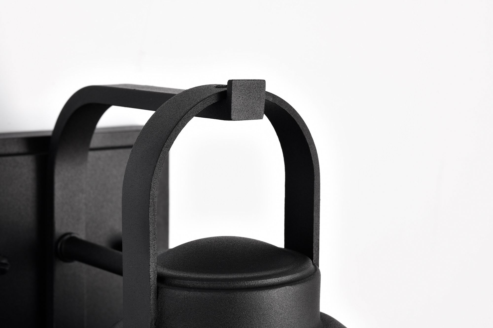 Nuvo Ridge 8 3/4" High Black Medium Outdoor Lantern