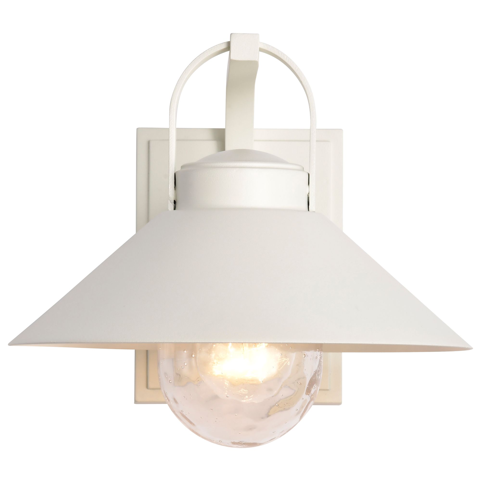 Nuvo Ridge 8 3/4" High White Medium Outdoor Lantern