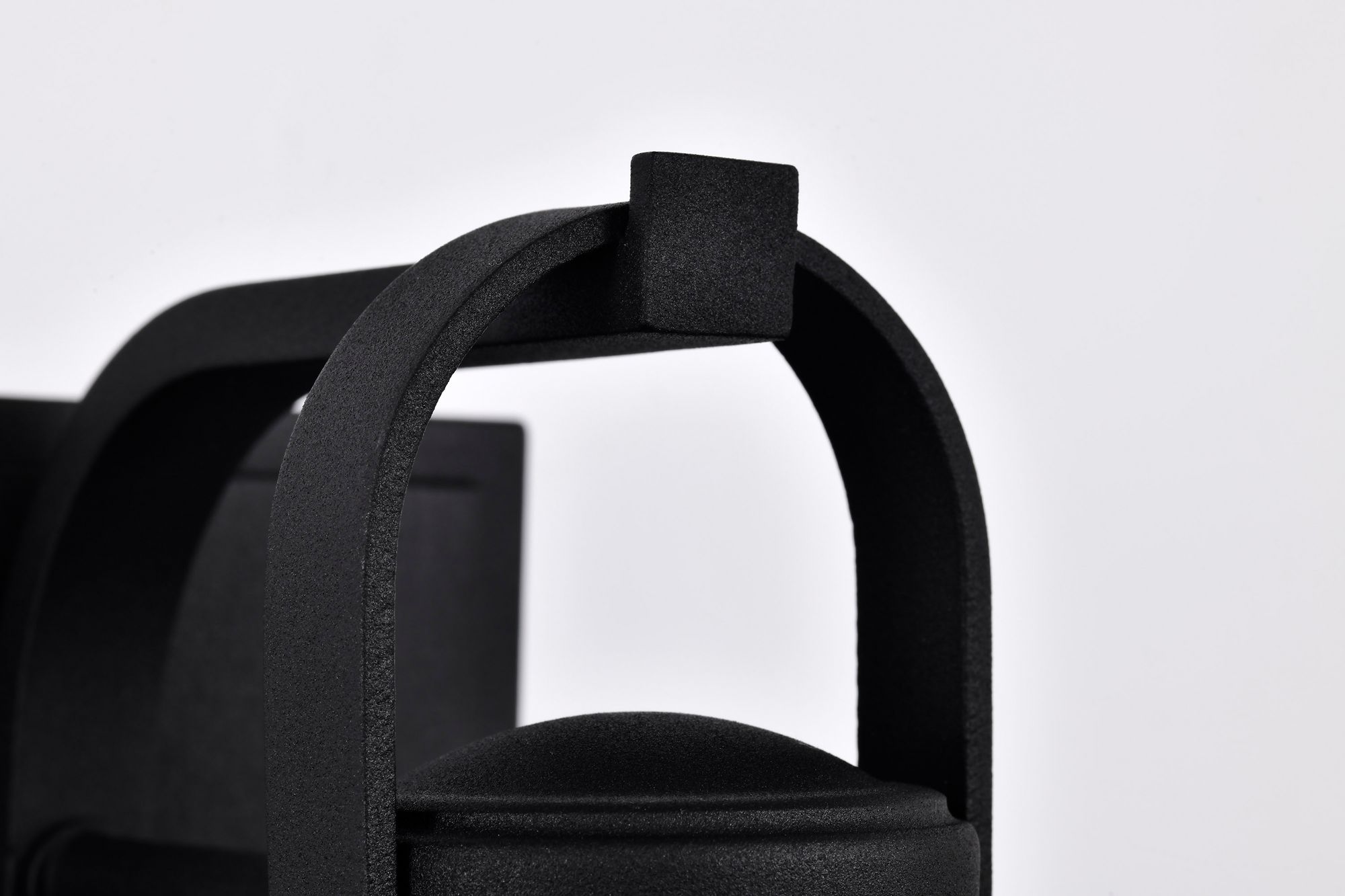 Nuvo Ridge 8" High Black Small Outdoor Lantern