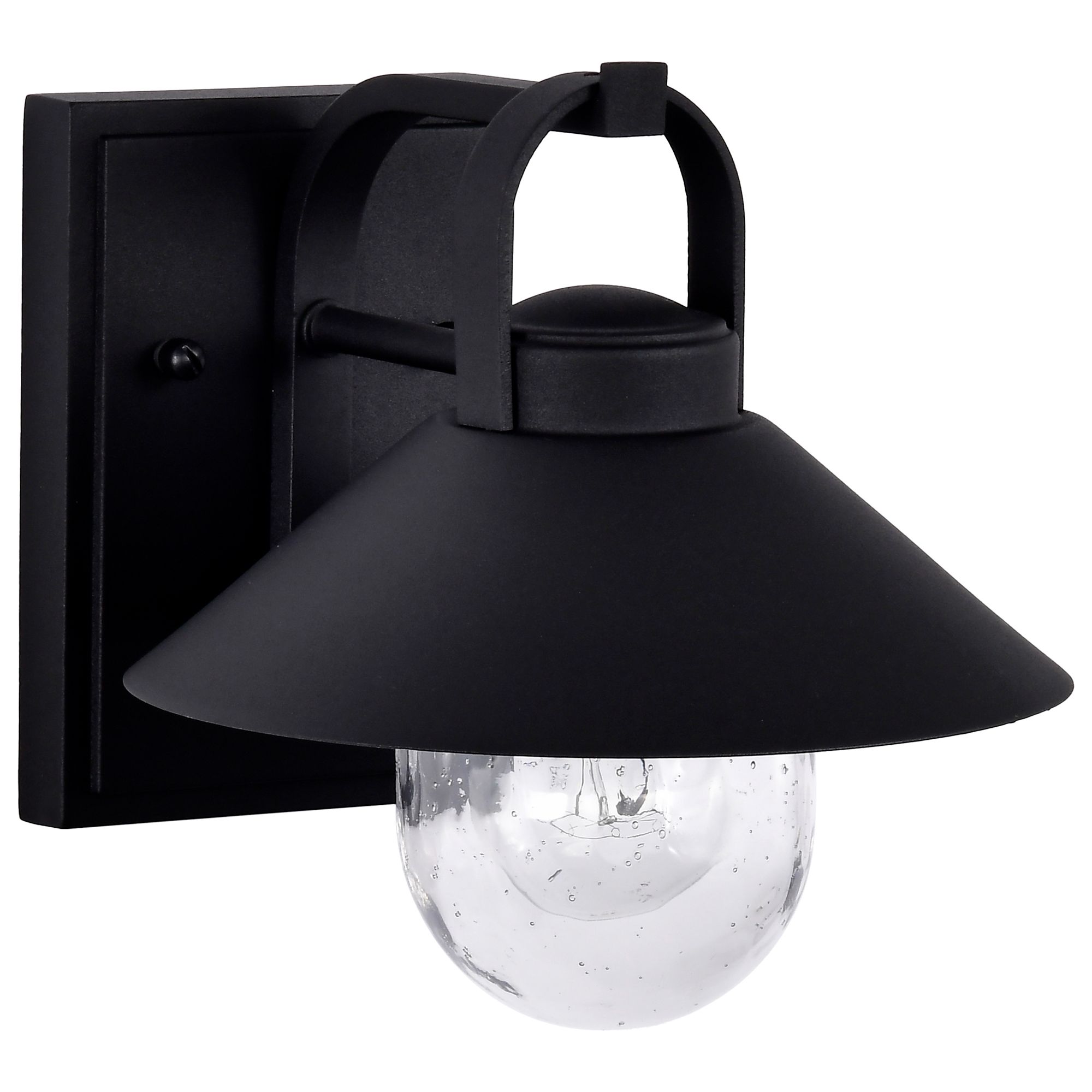 Image 5 Nuvo Ridge 8" High Black Small Outdoor Lantern more views